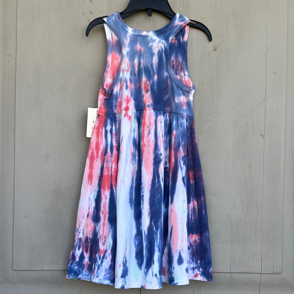 Tucker + Tate Tie-Dye Dress - Red and Blue - Picture 4 of 5